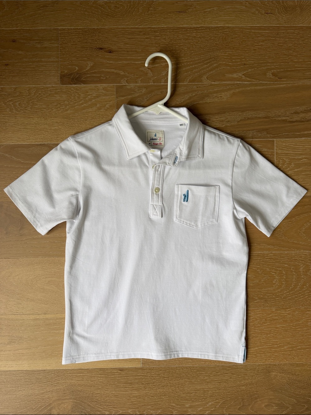 johnnie-O Boy’s Original Polo White - size 10